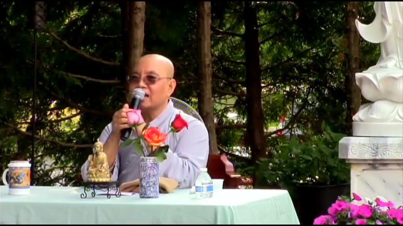 Ni Trưởng Thích Nữ Như Thủy giảng tại Chùa A Di Đà, Lanscaster PA