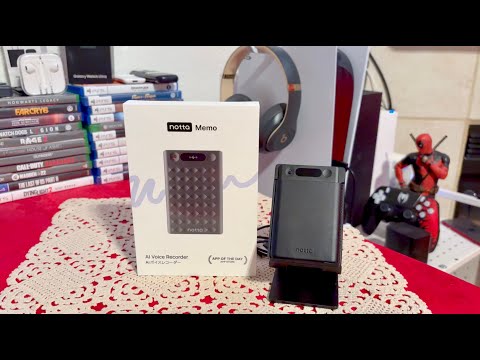 Notta Memo AI Voice Recorder: Small Device, Big Impact! - YouTube