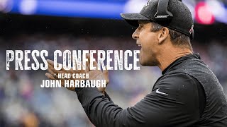 John Harbaugh, Ravens Players Postgame Media Availability At Vikings Baltimore Ravens