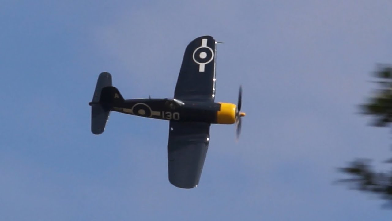 FG-1D Corsair at The Victory Show 2nd September 2023