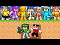 2 SPEEDRUNNER contro 100 CACCIATORI su MINECRAFT!