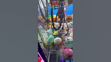 Satisfying Squishmallow Wins 😧 #shorts #clawmachine #arcade #lifehacks #squishmallows