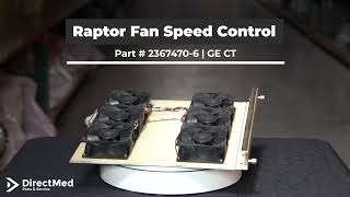 Raptor Fan Speed Control Part  2367470-6 | GE CT