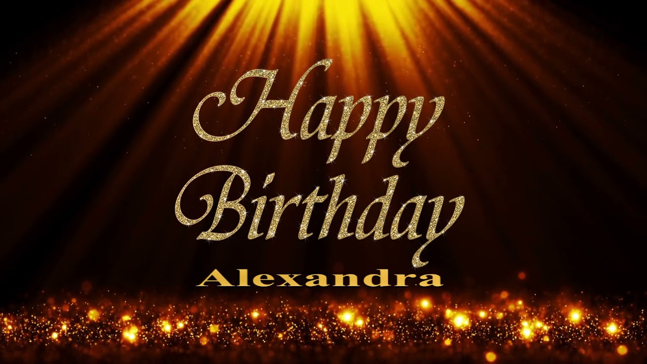 Guarda 🎂HAPPY BIRTHDAY ALEXANDRA 🎈 (French Parisian Accent) su YouTube Guarda 🎂HAPPY BIRTHDAY ALEXANDRA 🎈 (French Parisian Accent) su YouTube