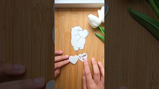 Cute card #art #gift #drawing #diy #fyp #satisfying #tutorial #viral #like #giftideas #craft #easy