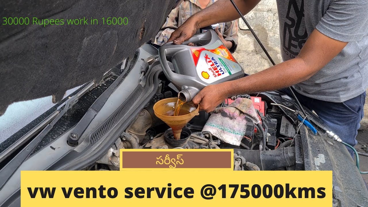 Vw Vento service @175000kms | Gear oil and Break Disk change | 30000 WORK IN 16000 RUPEES
