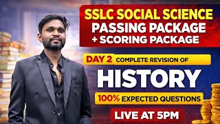 SSLC Social Science Passing Package SSLC History Most Important Questions SSLC Social Geography