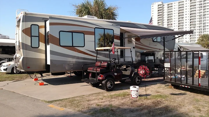 Staying at Ocean Lakes Campground and Resort, Myrt...