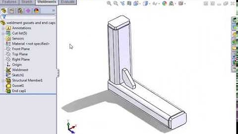 01 Weldments   07 Gussets and End Caps
