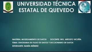 DFD Y DICCIONARIO DE DATOS