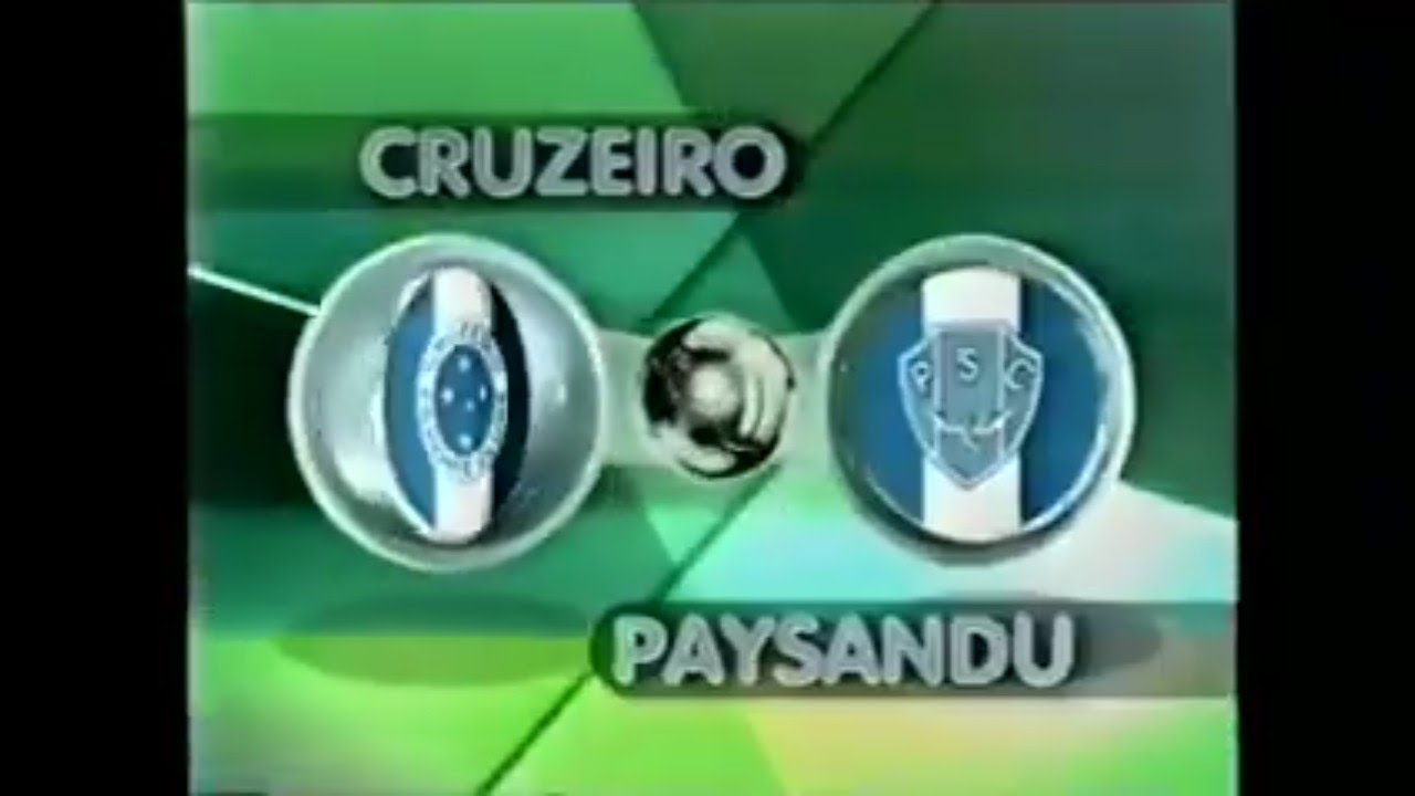 Chamada: Futebol 2003 - Cruzeiro x Paysandu - TV Globo (30/11/2003)