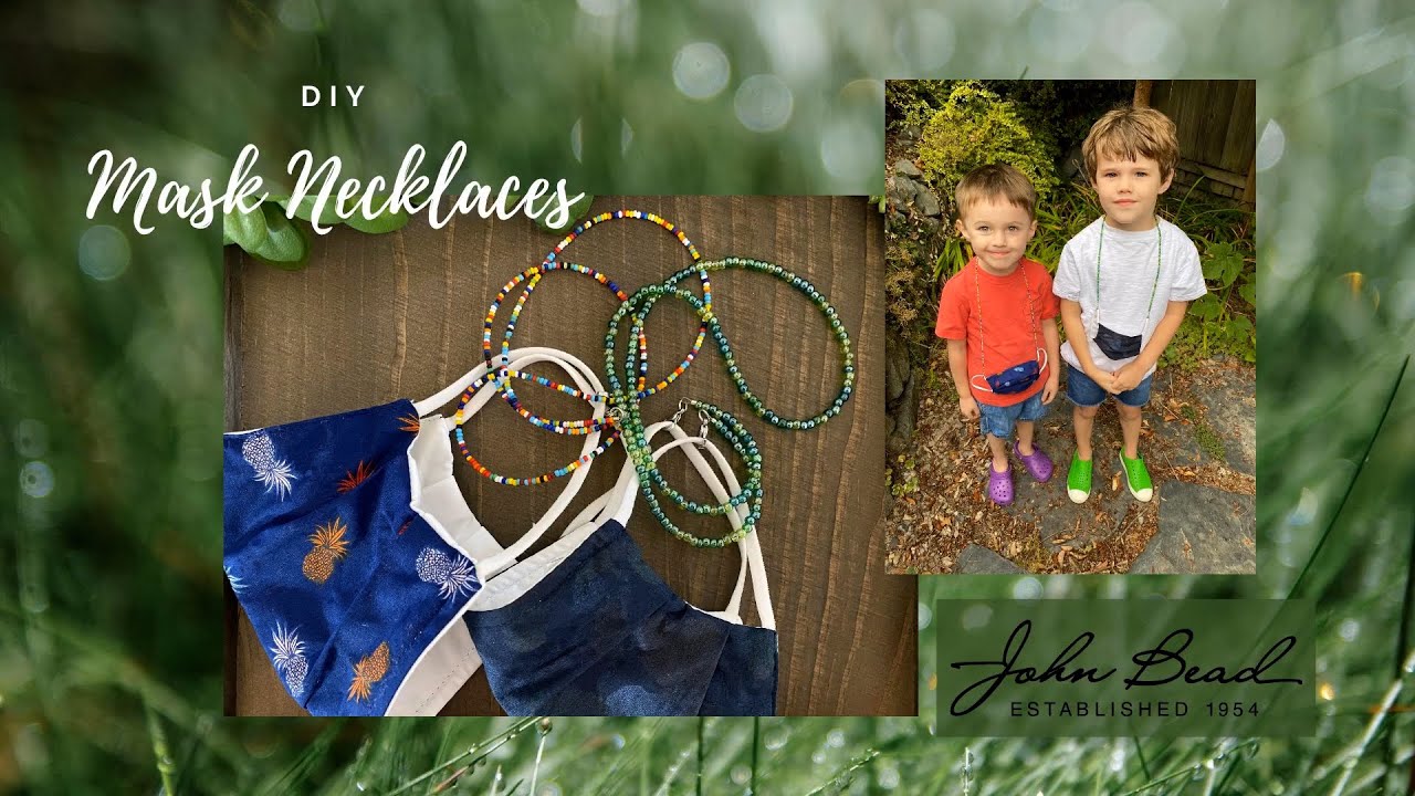 Mask Necklaces DIY - John Bead