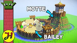 Motte and Bailey Castle Minecraft Map