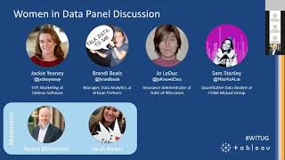 Virtual Wisconsin Tableau User Group: Data + Women