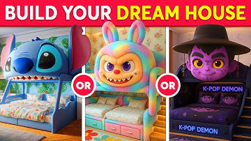 Would You Rather - Build Your Luxury Fantasy House 🏡👿🤑 Quiz Galaxy