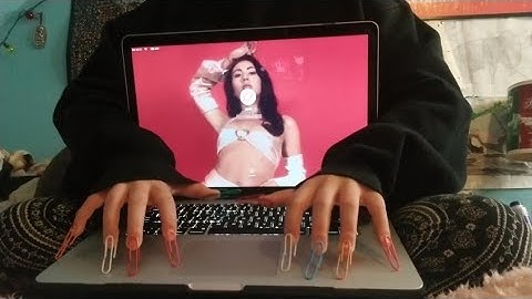 ASMR- Macbook Tapping & Scratching