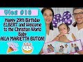 Happy Birthday Elbert and Welcome to the Christian World Baby Aila Marietta | Celebration Glimpse