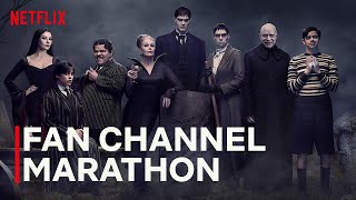 LIVE: Wednesday Fan Channel Marathon | Netflix