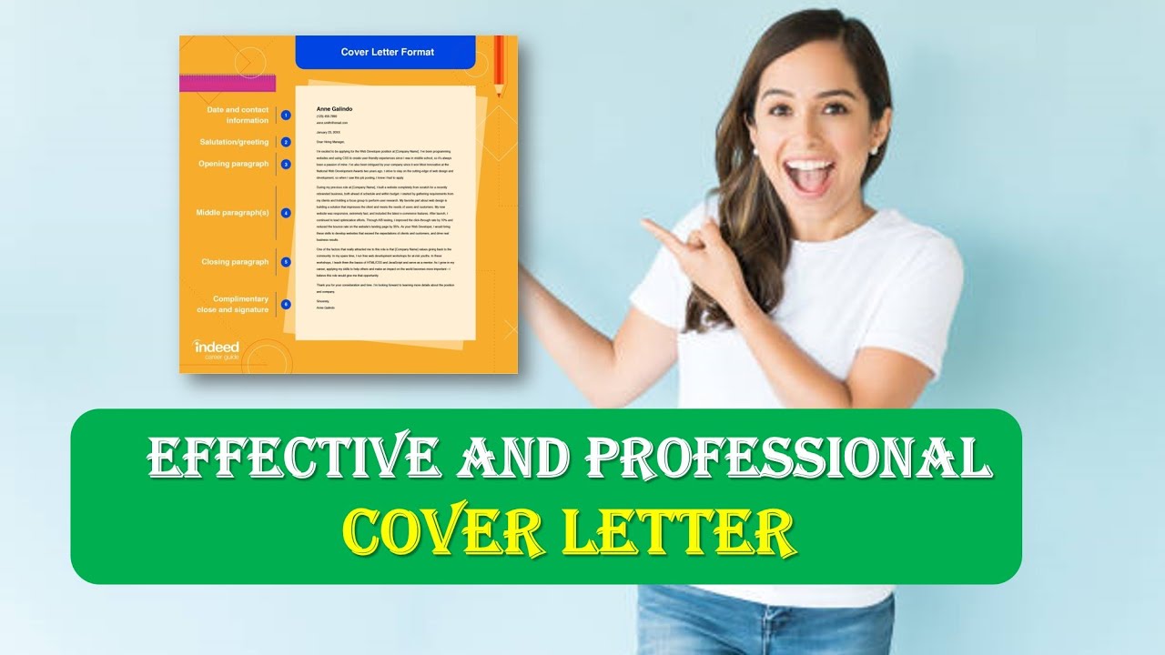 Basic Guide to Write a Good Cover Letter - YouTube