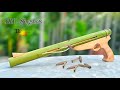 Diy bamboo powerful slingshots  amazing bamboo crafting idea