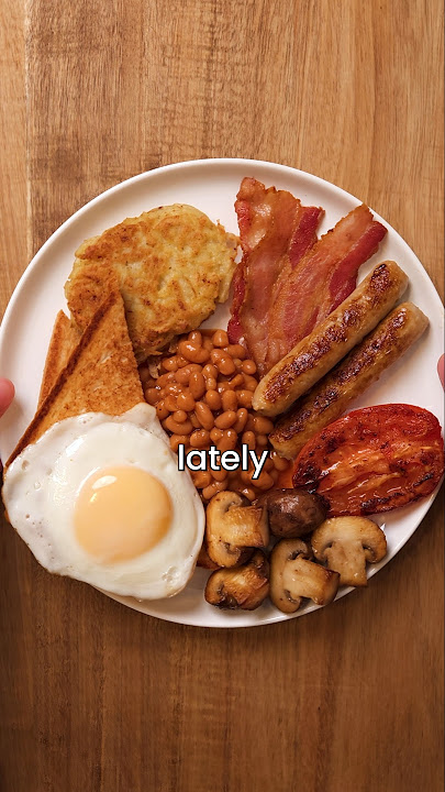 English breakfast in bed #shorts