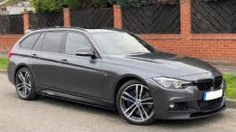 Bmw f31 2017  Install  reverse camera