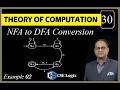 Lec-30: NFA to DFA Conversion | Example 2