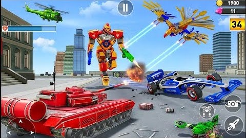 Multi Robot Tank Transformation * Android Gameplay