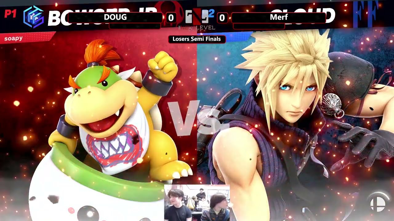 Smash @ TNLG 66 - LSF - DOUG (Bowser Jr.) vs. Merf (Cloud) - SSBU
