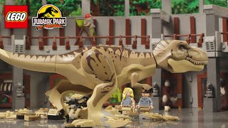 Escape the Visitor Center | LEGO Jurassic Park 30th anniversary