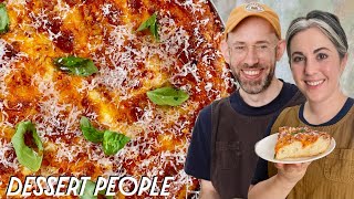 How To Make Cast Iron Pizza | Dessert People