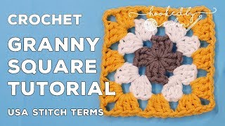 How to Crochet a Granny Square [Step-By-Step Tutorial Video + Pro Tips] -  TL Yarn Crafts