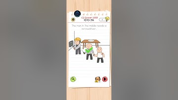 Brain test all star Level 296 walkthrough solution gameplay