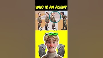 Who Is An Alien👽? #riddles #quiz #riddle #riddlechallenge #quiztime #quizzes #memes #funny #meme