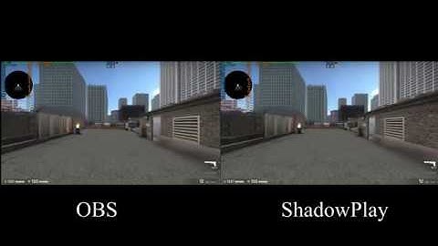 Shadowplay vs OBS Performance | for a beginner