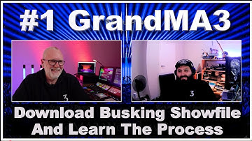 #1 GrandMA3 Busking Show file with Michael Green