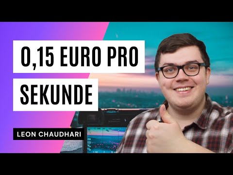 0,15 Euro pro Sekunde mit Fotos verdienen