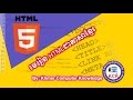11. HTML Tutorials: Create Form Part 01 - Khmer Computer Knowledge