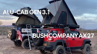 Alu Cab vs Bush Company Tent #alucab #thebushcompany