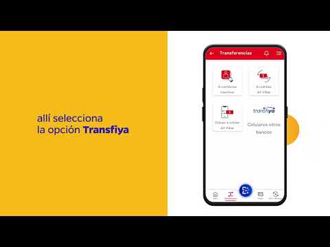 Cómo solicitar plata por Transfiya desde el Banco AV Villas
