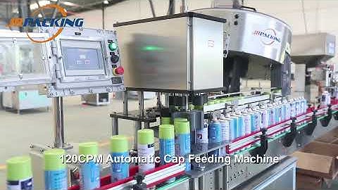 120CPM High Speed Aerosol Filling Machine 3600B - Jrpacking