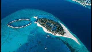 Sun Siyam Vilu Reef Drone aerial video 4K