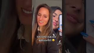 Ich sehe aus wie ADDISONA!? Tiktok