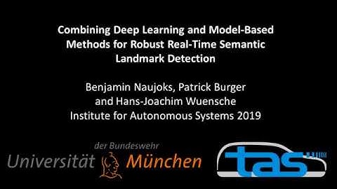 Combining Deep Learning and Model-Based Methods for Robust Real-Time Semantic Landmark Detection