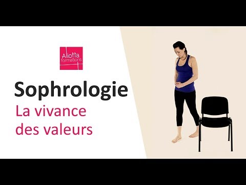 Sophrologie : exercice de la vivance des valeurs