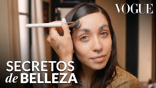María Becerra y la guía para cejas perfectas | Secretos de belleza | Vogue México y Latinoamérica