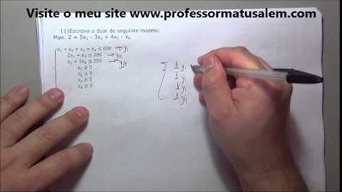 PO - 4 - 1 - dualidade - dual de um problema de programação linear - exercícios 5