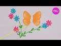 Bordados Fáciles: Mariposa con Flores - Paso a Paso