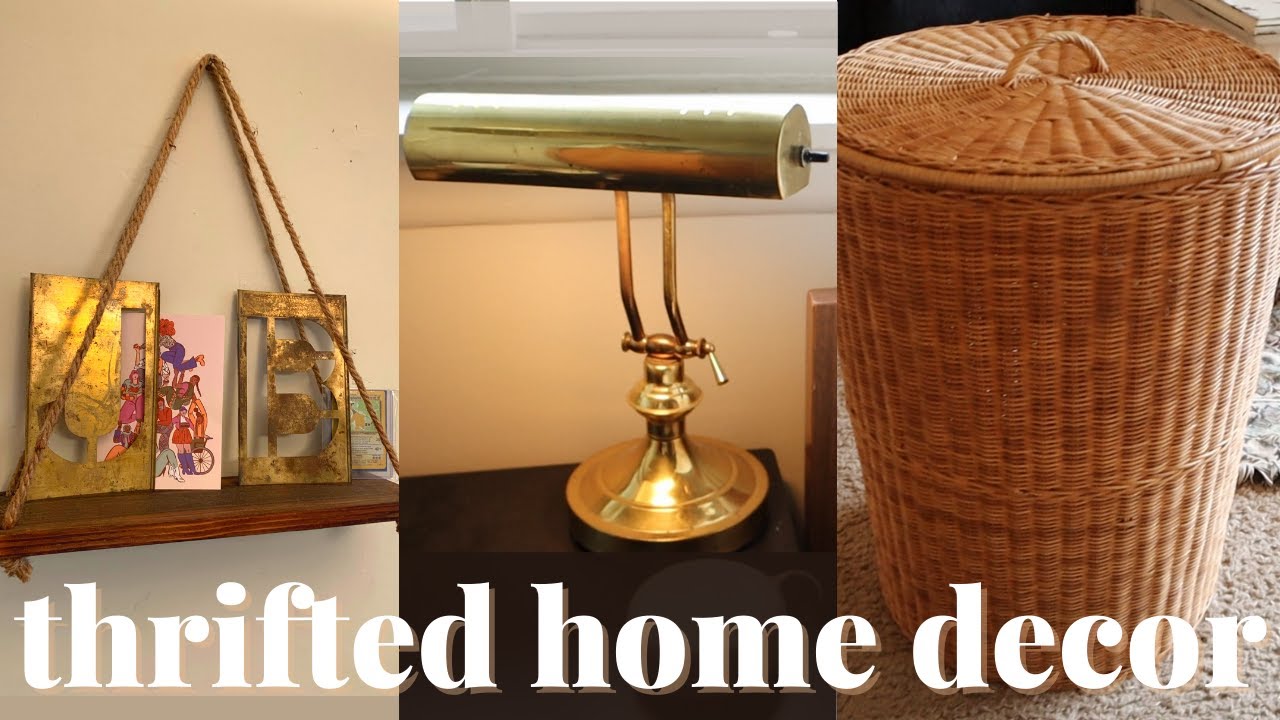 Thrifting HOME DECOR For Only 1 Using the Goodwill Bins to Thrift Home Decor! YouTube