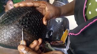 The easy way on how to make pineapple/popcorn waves